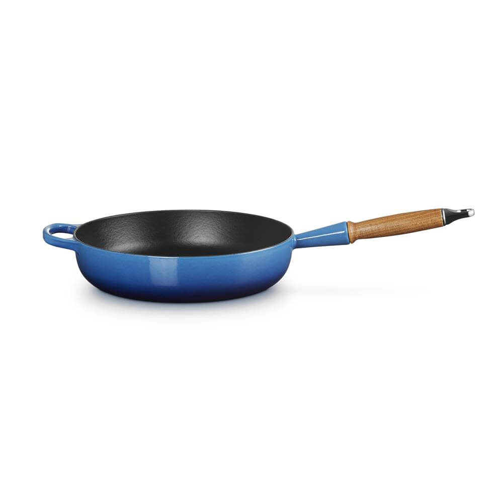 Le Creuset Signature Azure Cast Iron Saute Pan 28cm